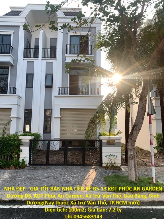 NHÀ ĐẸP - GIÁ TỐT BÁN NHÀ LIỀN KỀ B5-13 KĐT PHÚC AN GARDEN – NHÀ ĐẸP, VỊ TRÍ tiềm năng 16004173