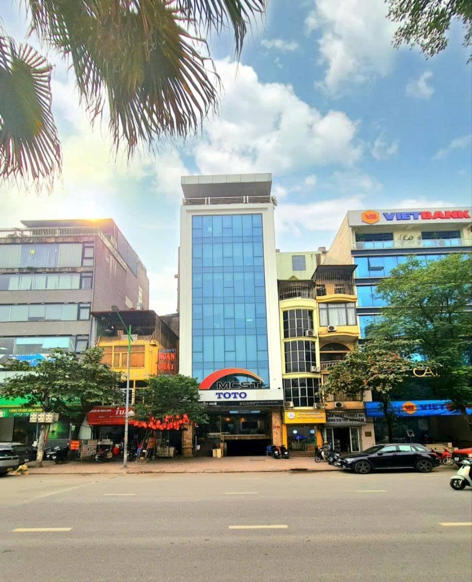 🔅 TÒA VĂN PHÒNG MẶT PHỐ HOÀNG QUỐC VIỆT, 291M2 9 TẦNG MT 8M, CHỈ 250 TỶ 🔅 16004433