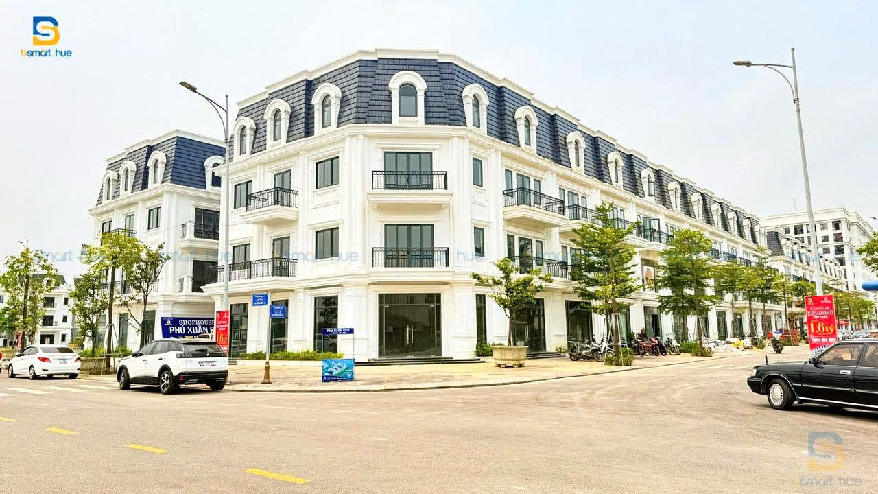 CHỈ 2,5 TỶ SỞ HỮU SHOPHOUSE 4 TẦNG TT HUẾ – DÒNG TIỀN 45-100 TR/THÁNG 16004711