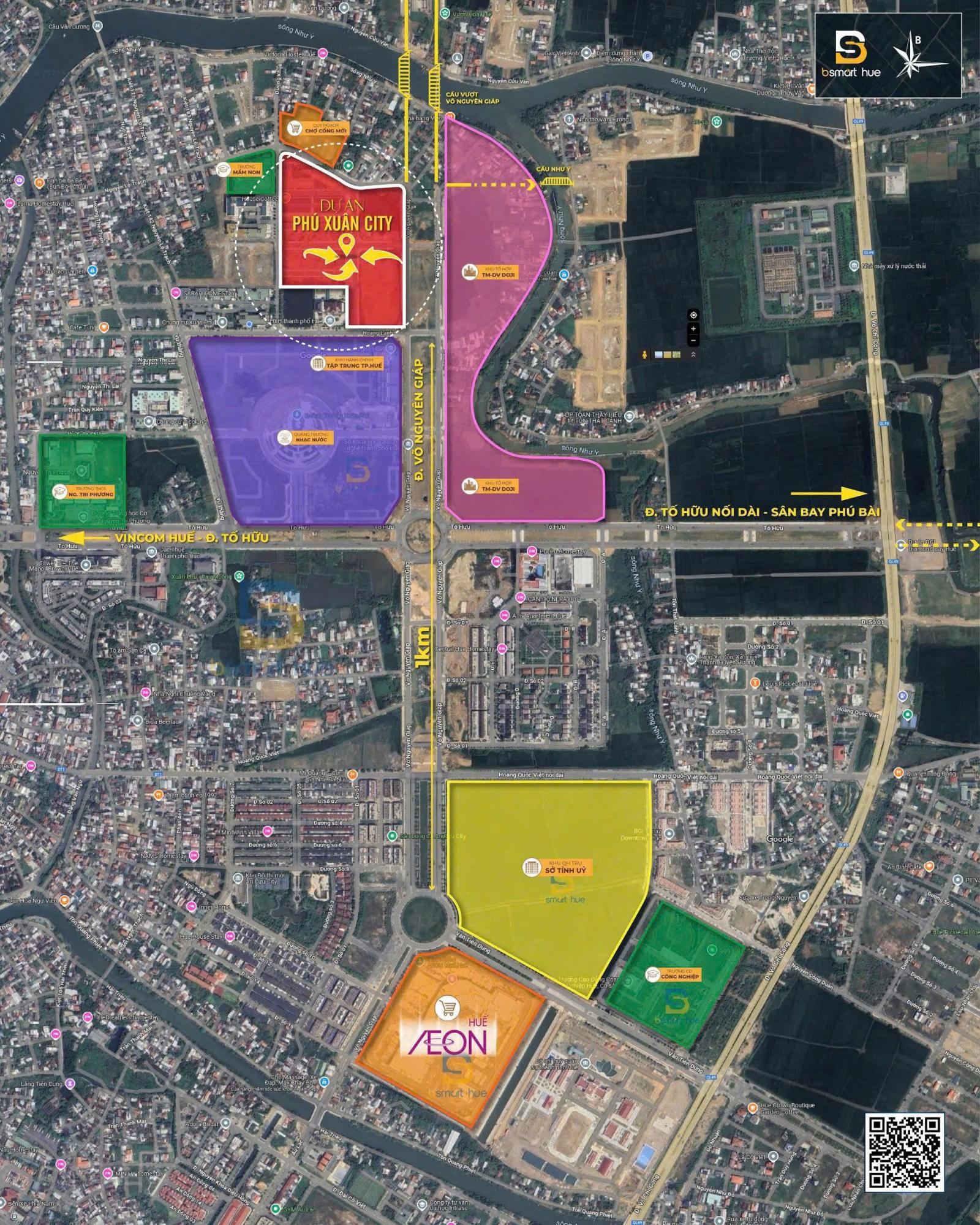 Bán Shophouse 7.8 tỷ tại trung tâm Thành Phố Huế - Khu đô thị Phú Xuân City 16004724