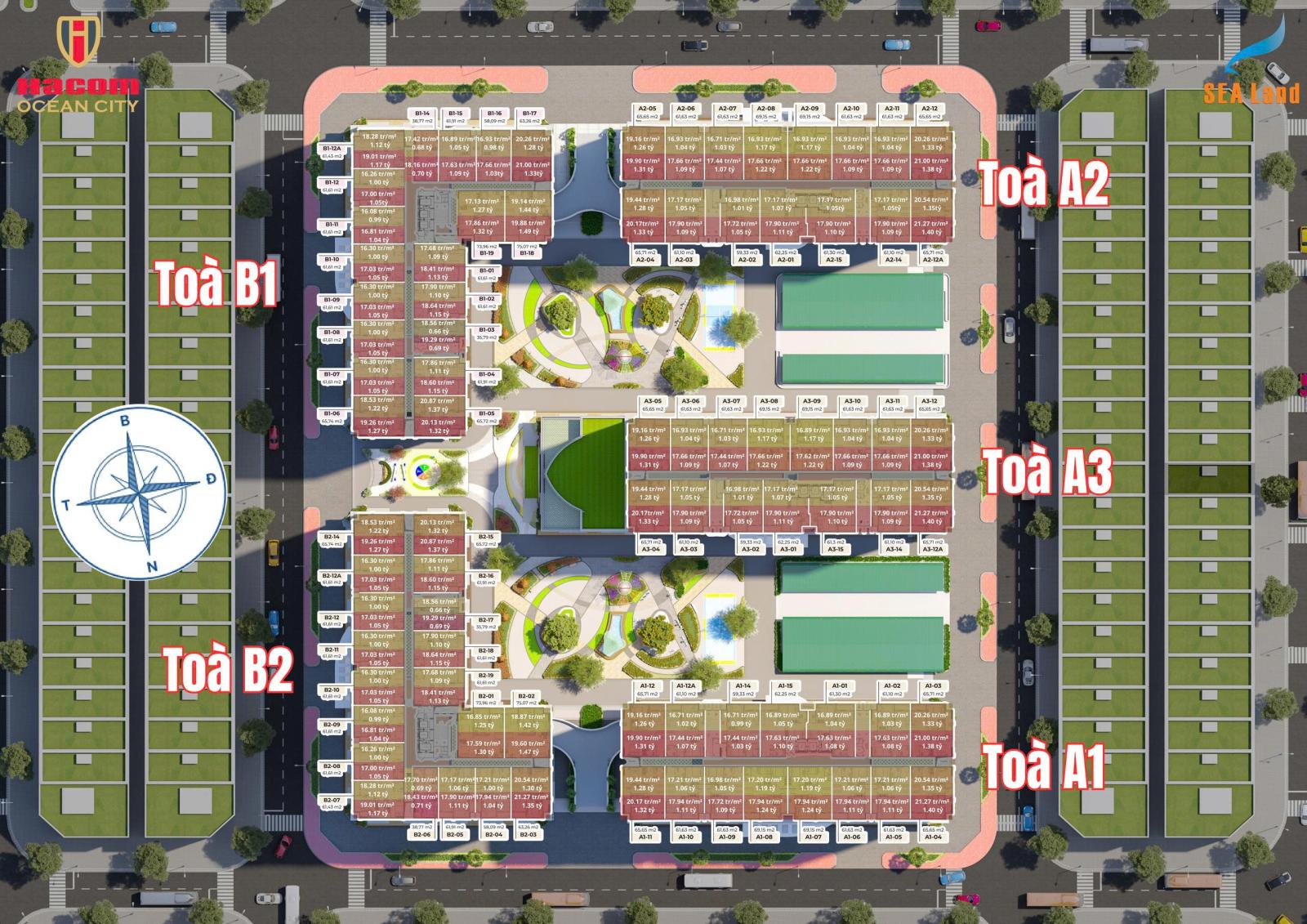 Căn hộ NOXH Hacom Ocean City liên hệ 0839916159 16004762
