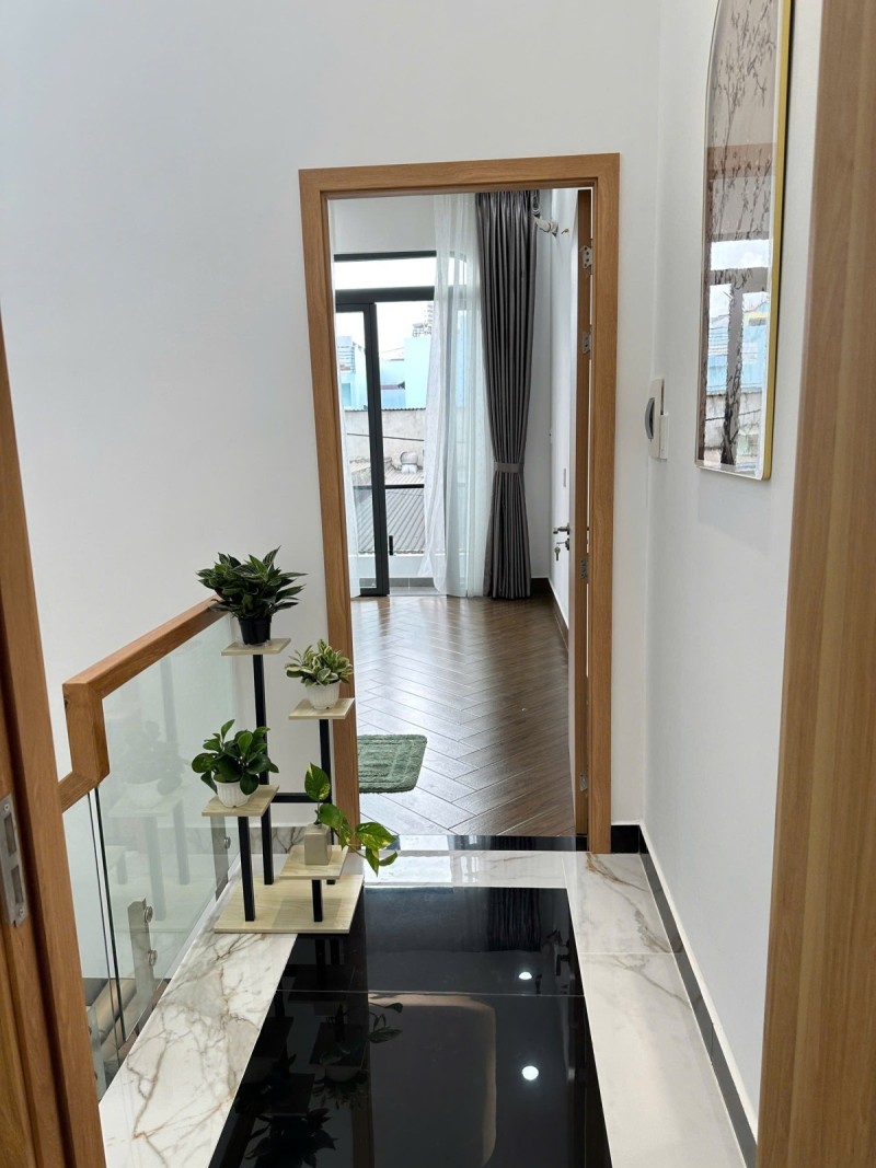 NHÀ MỚI 2 TẦNG NGAY GÒ XOÀI HẺM Ô TÔ 6M - 4x13 - 3PN 3WC Chỉ 5.590 Tỷ 16004787