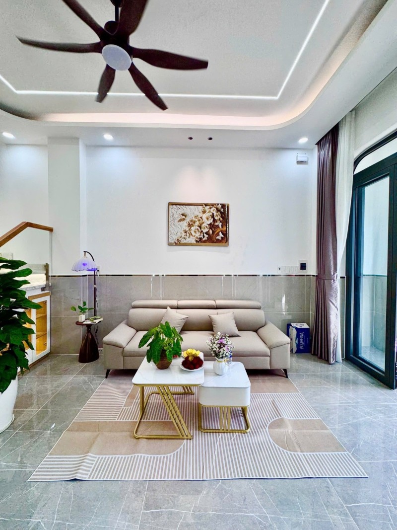 NHÀ MỚI 2 TẦNG NGAY GÒ XOÀI HẺM Ô TÔ 6M - 4x13 - 3PN 3WC Chỉ 5.590 Tỷ 16004787