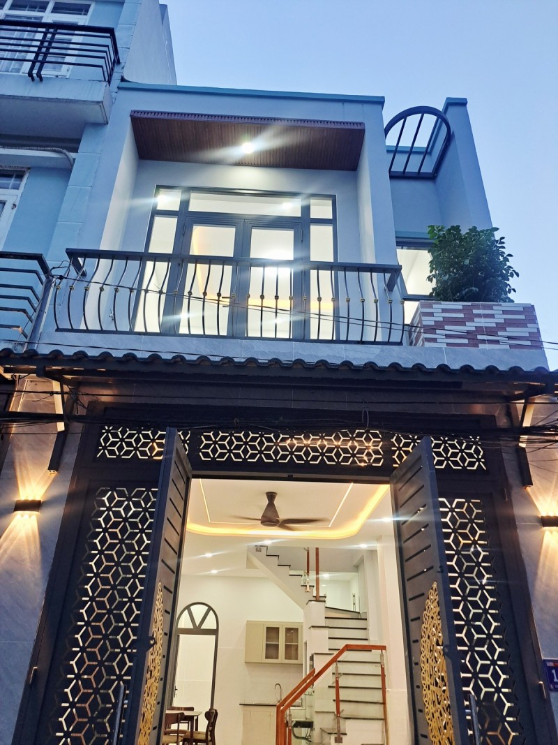 NHÀ MỚI GẦN GÒ XOÀI 48M²(4x12) 2 TẦNG 3PN HẺM Ô TÔ GIÁ 5.65 TỶ
 16004859