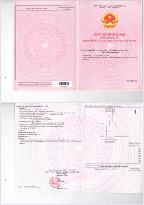 Bán đất MT đường Cầu Mên Xã Bình An Long Thành 1678m2, giá 15,1 tỷ 16005024