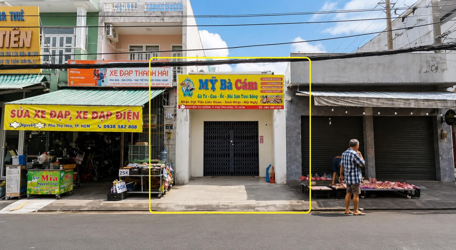 Cho thuê nhà mặt tiền CHỢ TÂN HƯƠNG 76m², 16Triệu - BUÔN BÁN TẤP NẬP 16005050