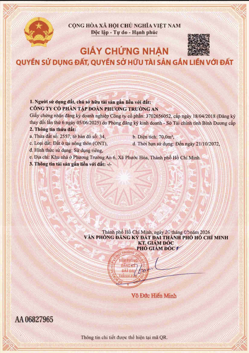 ĐẤT NỀN BẮC SÀI GÒN – CHỈ [320] LÀ SỞ HỮU 16005074