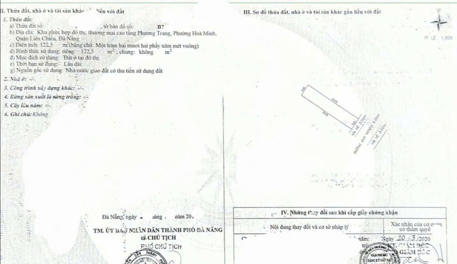 🔴HÀNG HIẾM - ĐƯỜNG HÒA MINH 27 - DT 122,5M2 - HƯỚNG ĐÔNG NAM 16005141