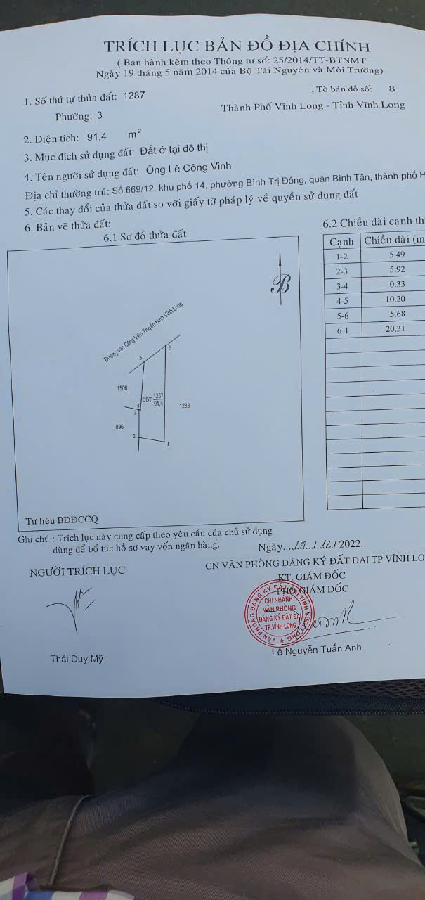 Chính Chủ Cần Bán Nhanh 2 Lô Đất Liền Kề, Mặt Tiền Vòng Xoay Công Viên Đài Truyền Hình Vĩnh Long. 16005164