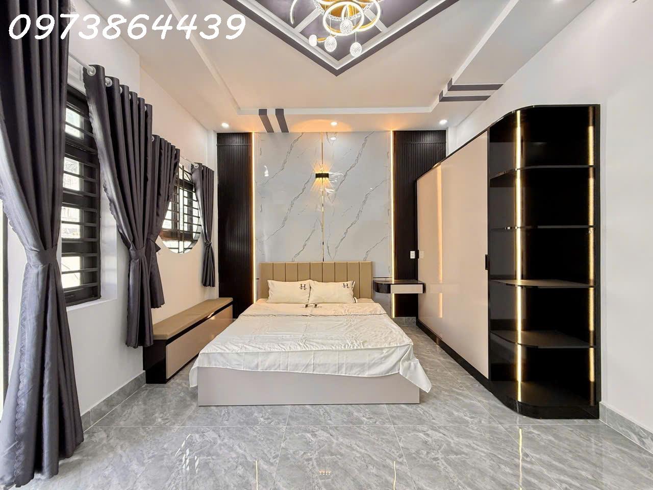 NHÀ MỚI FULL NỘI THẤT VIP –4 TẦNG - 55M2- 4PN-   XE HƠI ĐỖ CỬA – TRƯƠNG THỊ HOA, Q12 - GIÁ 6,2 TỶ 16005177