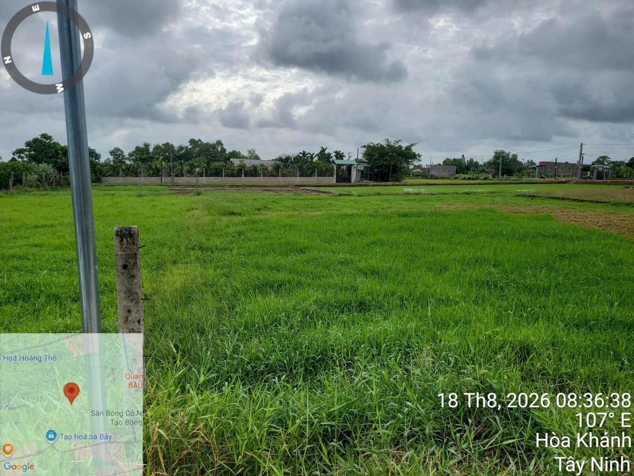 ĐẦU TƯ SINH LỜI - Chính Chủ Bán Lô Đất Mặt Tiền Đường Tỉnh Lộ 825, xã Hòa Khánh, Tây Ninh 16005314