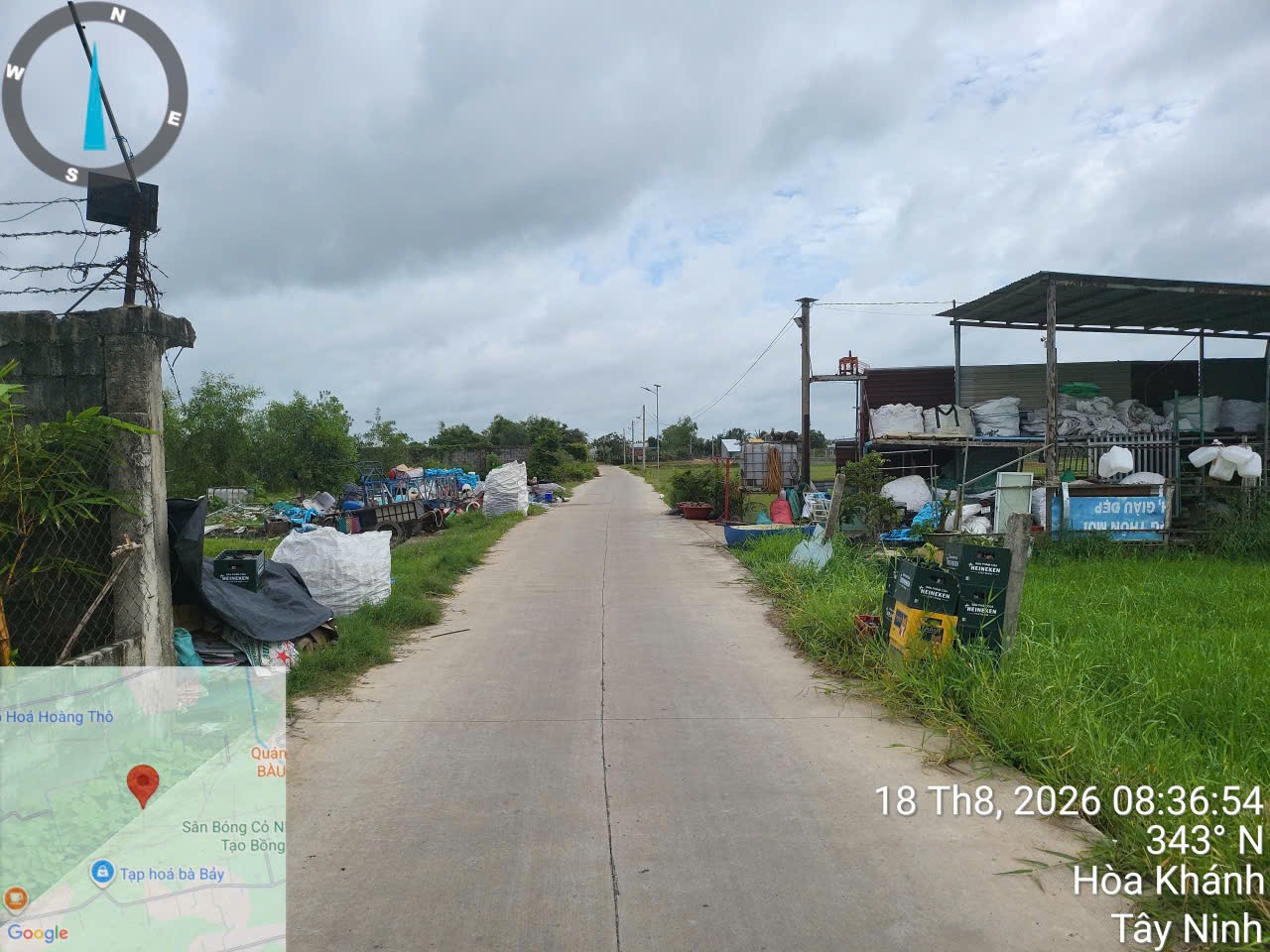 ĐẦU TƯ SINH LỜI - Chính Chủ Bán Lô Đất Mặt Tiền Đường Tỉnh Lộ 825, xã Hòa Khánh, Tây Ninh 16005314