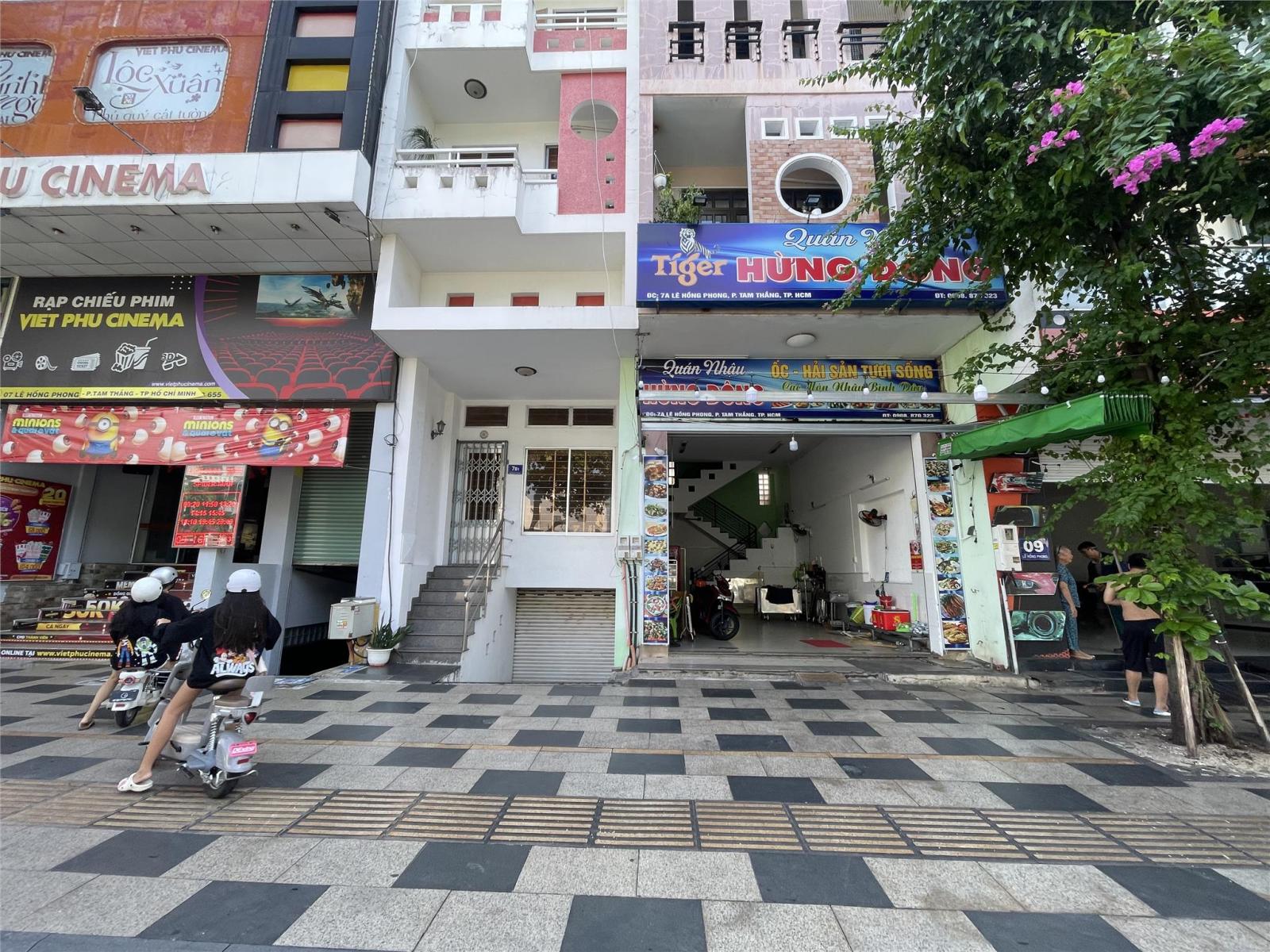 CHO THUÊ MẶT BẰNG TRỆT ĐƯỜNG LÊ HỒNG PHONG (CẠNH RẠP VIỆT PHÚ), VT 🌟 16005555