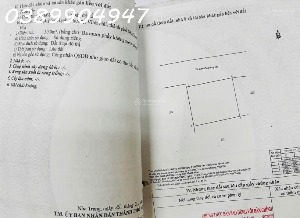 BÁN NHÀ MỚI 2 TẦNG HẺM Ô TÔ ĐƯỜNG NHỰA 5M KHU AT VĨNH HẢI NHA TRANG – CÁCH BẾN XE PHÍA BẮC 150M – 16005603