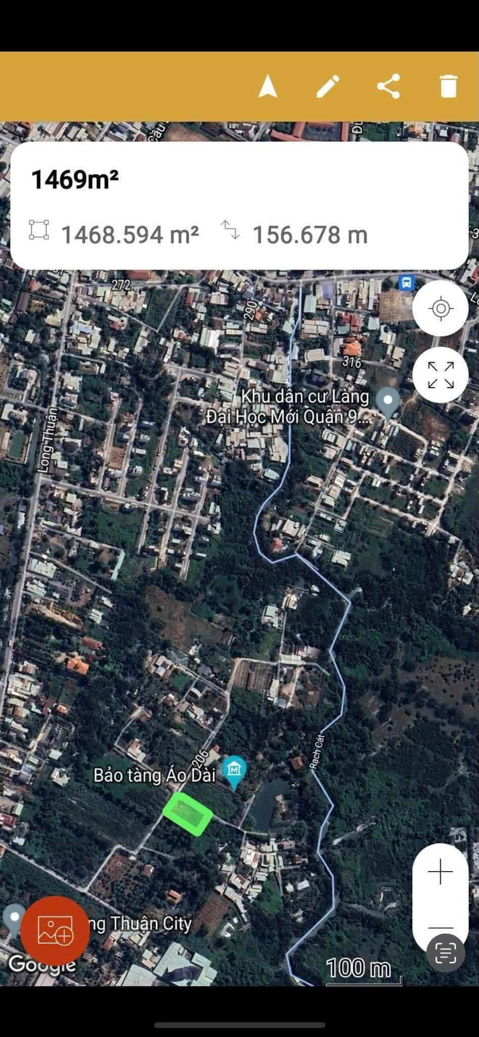Chính chủ bán siêu quỹ đất Long Phước 1.500m2 - Gần Làng Đại học, gần Vin quận 9 - Giá cực tốt 16005821