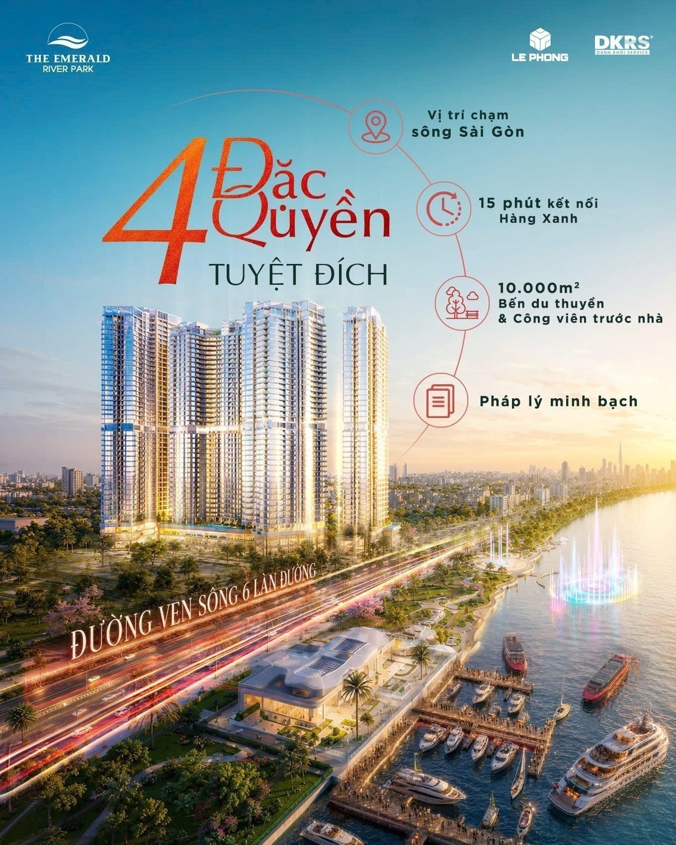 The Emerald River Park mảnh ghép mới trên bản đồ bất động sản ven sông chỉ với 200tr/10% 16005962