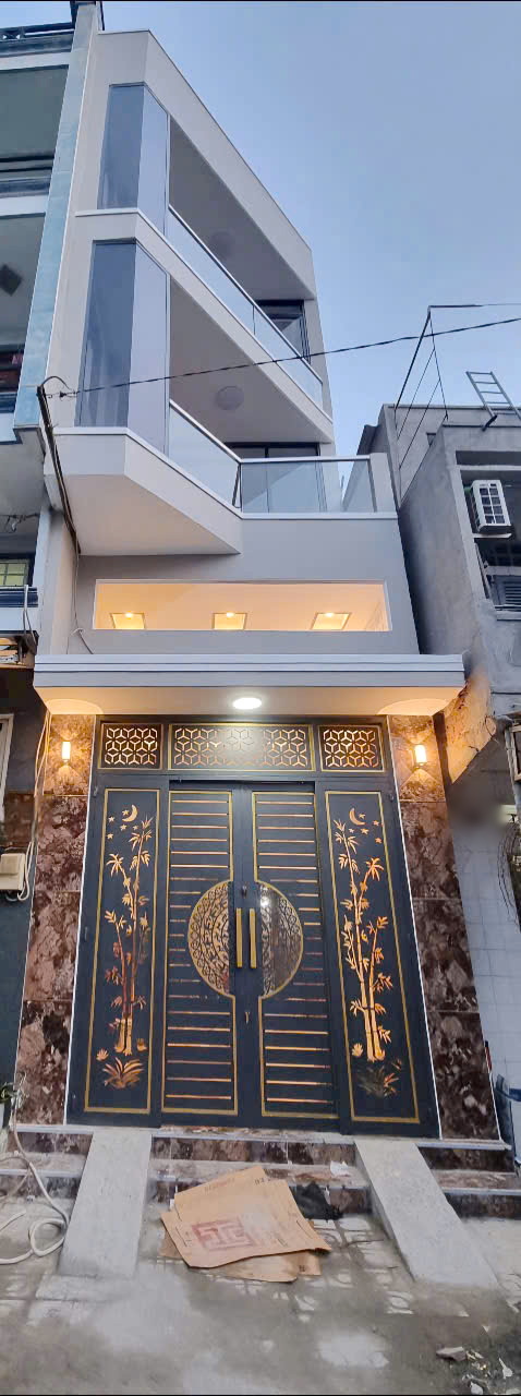 Bán nhà mới 4 tầng mặt tiền đường Số 14 gần chợ Phạm Thế Hiển P4Q8 . Giá: 8.5 tỷ 16006356