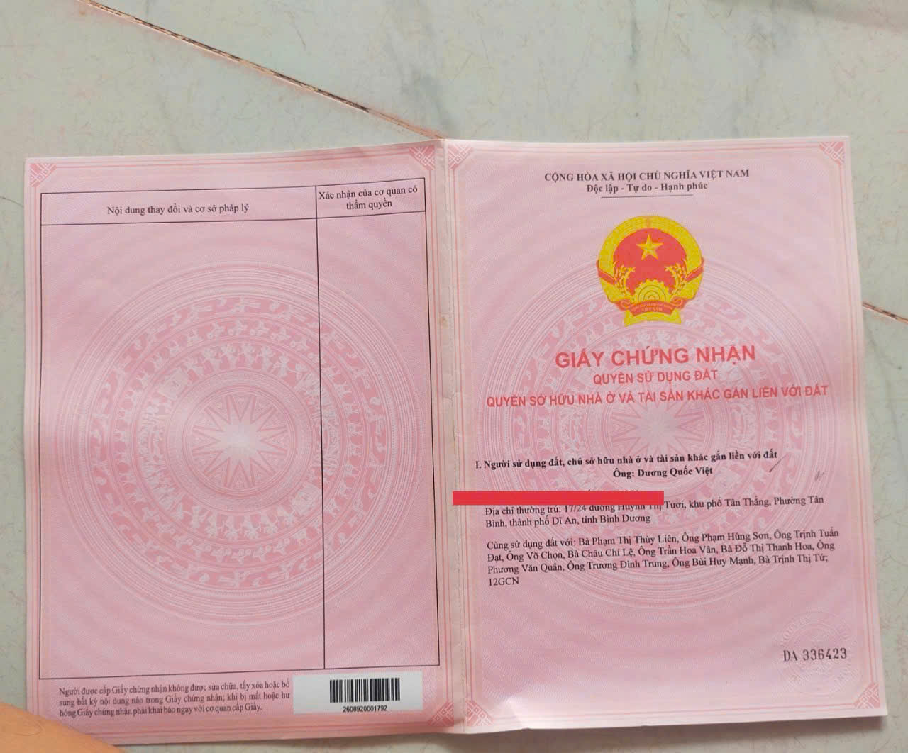 ĐẤT ĐẸP - GIÁ TỐT –CHÍNH CHỦ  BÁN ĐẤT tổ 8, ấp 2, Phường Bình Lộc, TP. Đồng Nai 16006391