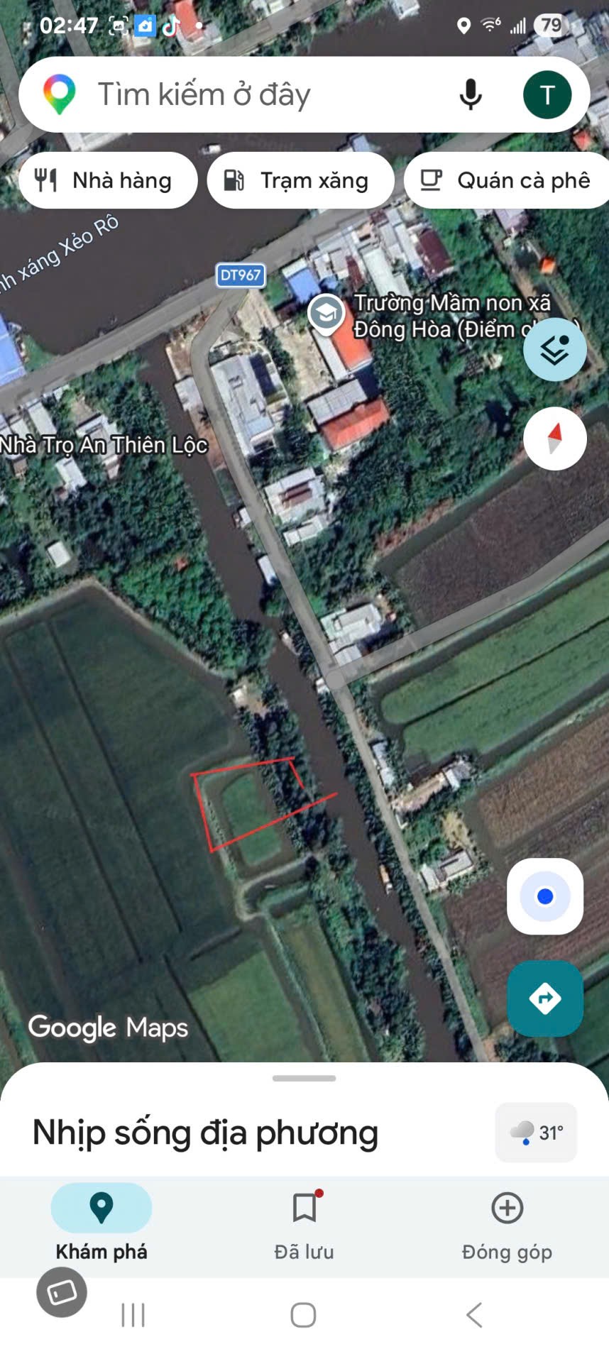 VỊ TRÍ ĐẸP - GIÁ TỐT - Chính Chủ Bán Lô Đất Tại ấp 7 Xáng, xã Đông Hoà, An Minh, Kiên Giang 16006394