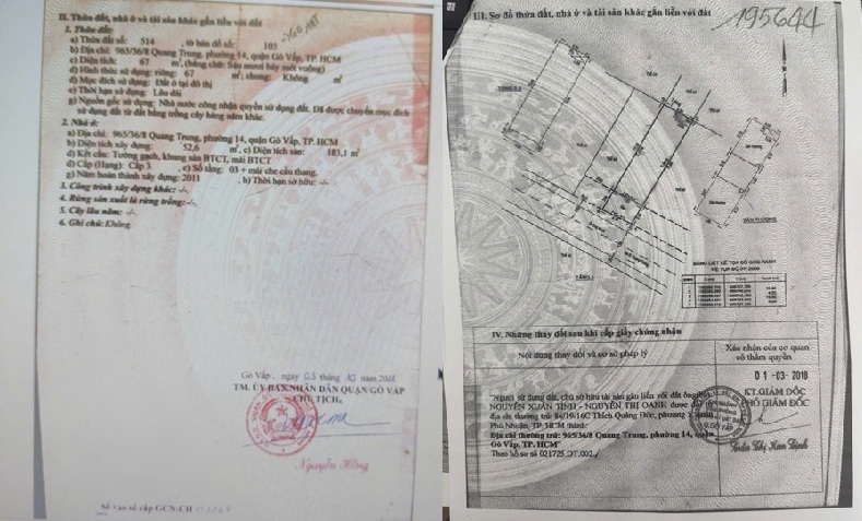 NHÀ ĐẸP- GIÁ TỐT CHÍNH CHỦ BÁN NHANH CĂN NHÀ tại Đường Quang Trung, PHường 14, Gò Vấp, HCM 16006433