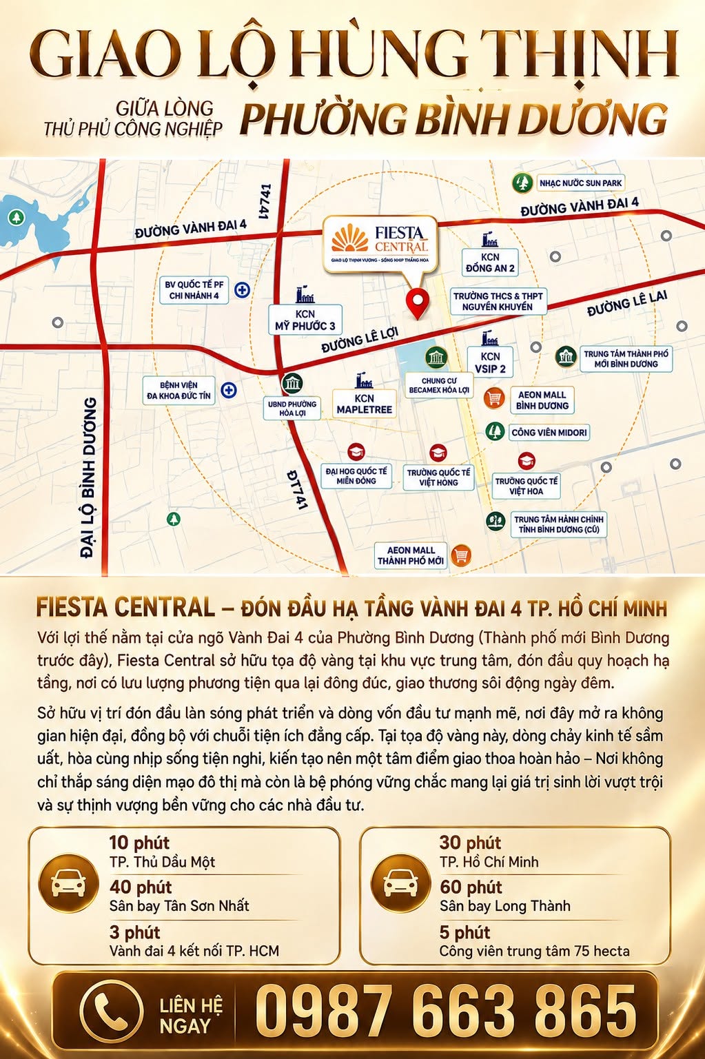 FIESTA CENTRAL TÂM ĐIỂM ĐÓN SÓNG VÀNH ĐAI 4 CỬA NGÕ GIAO THƯƠNG TẠI THÀNH PHỐ MỚI BÌNH DƯƠNG! 16006488