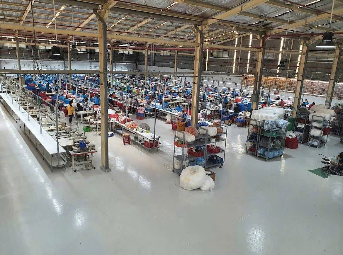 XƯỞNG CHUẨN MAY MẶC 5.000M² PCCC TỰ ĐỘNG THẨM DUYỆT XE CONTAINER 16006745