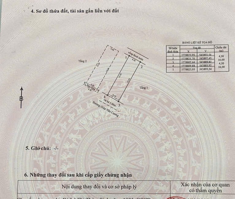 🔴Bán nhà 2 tầng đường Giáp Văn Cương - Cách biển 70m 16006814