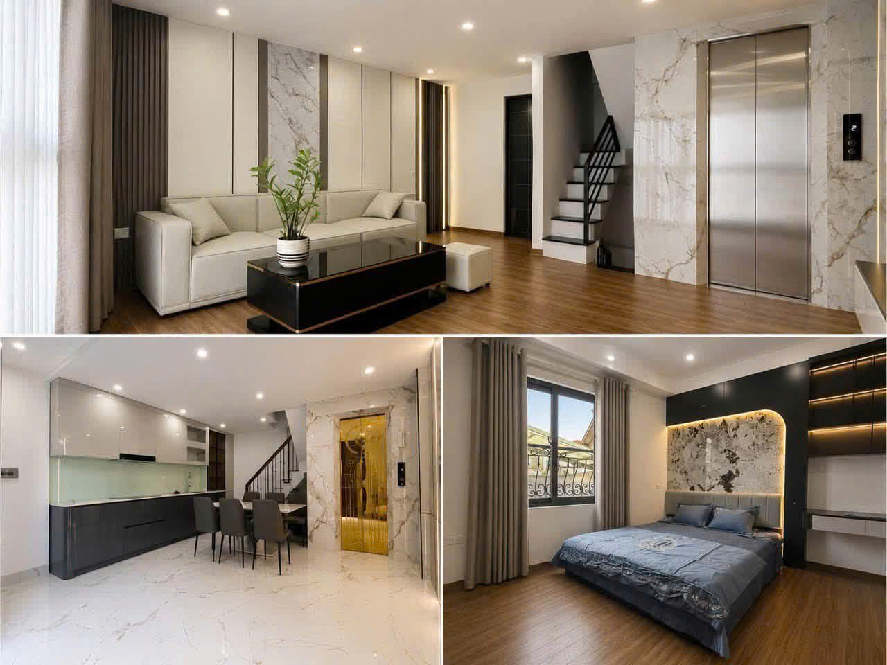 🏡 CHO THUÊ NHÀ NGUYÊN CĂN TRƯƠNG ĐỊNH  6 TẦNG  THANG MÁY  3PN  18 TRIỆU/THÁNG 16006877