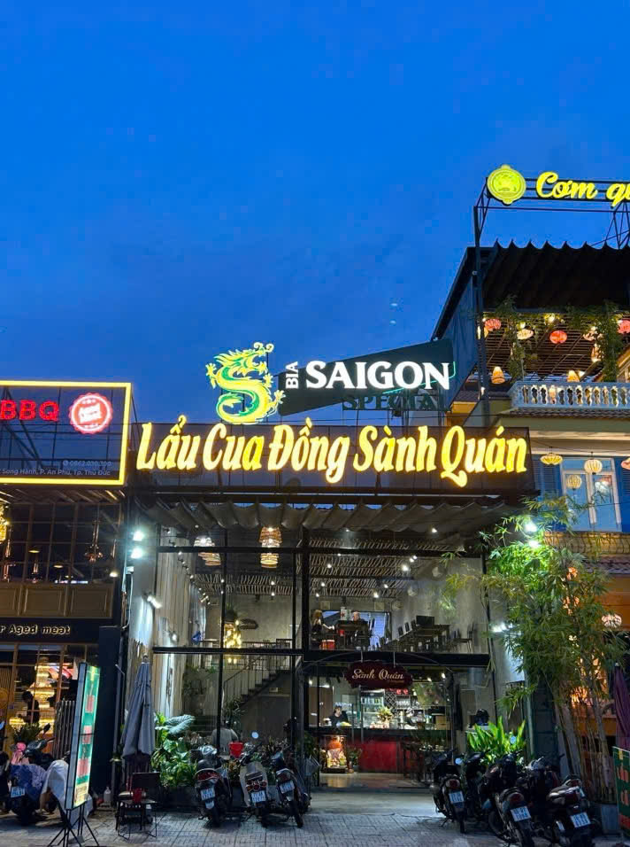 SANG LẠI QUÁN ĂN – NHẬU MẶT TIỀN SONG HÀNH, QUẬN 2 CŨ  Hợp đồng thuê ký mới 5 năm 16007218