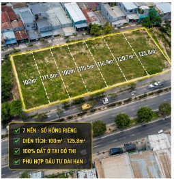 QUỸ ĐẤT 795M² HÓC MÔN – 7 SỔ LIỀN KỀ – 100% THỔ CƯ – GIÁ 41 TỶ 16007391
