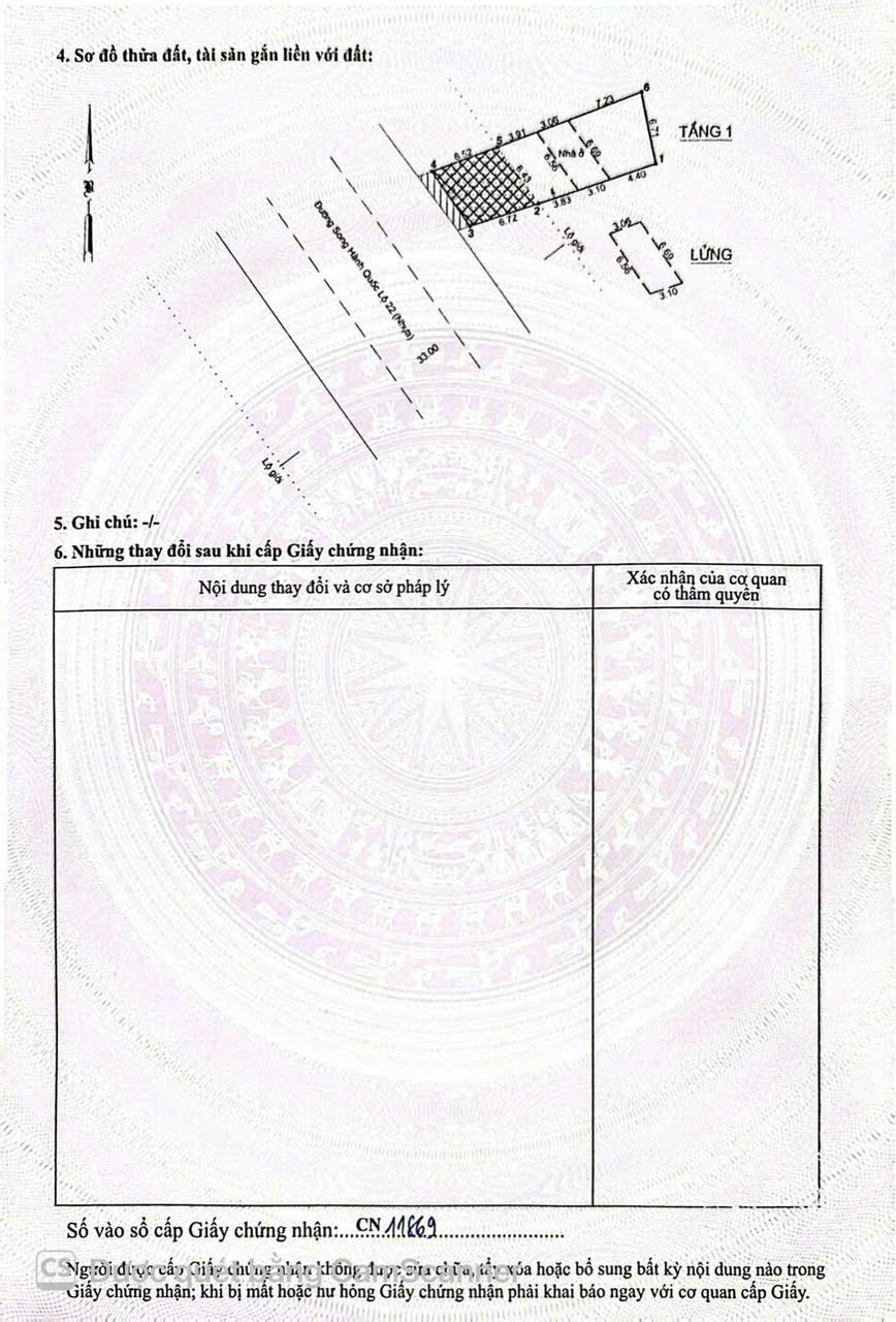 MT SONG HÀNH HÓC MÔN FULL THỔ  CÓ DÒNG TIỀN – KD ĐỈNH, GIÁ CHỈ 9 TỶ/LÔ 16007422