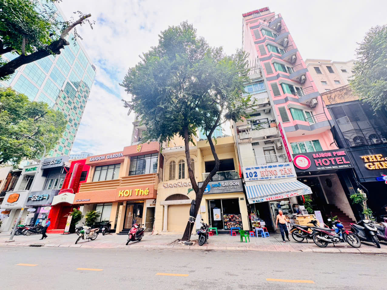 QUẬN 1: CHÍNH CHỦ 038676685 BÁN NHÀ MẶT TIỀN HỒ TÙNG MẬU, P.SÀI GÒN- DT 4M*18M VUÔNG VỨC- SẴN HDT 16007438