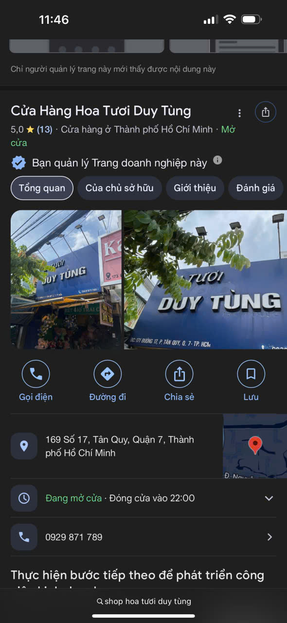 Chính chủ sang nhượng shop hoa mặt tiền đường 17, quận 7 - Đối diện trường Lê Thánh Tông 16007467