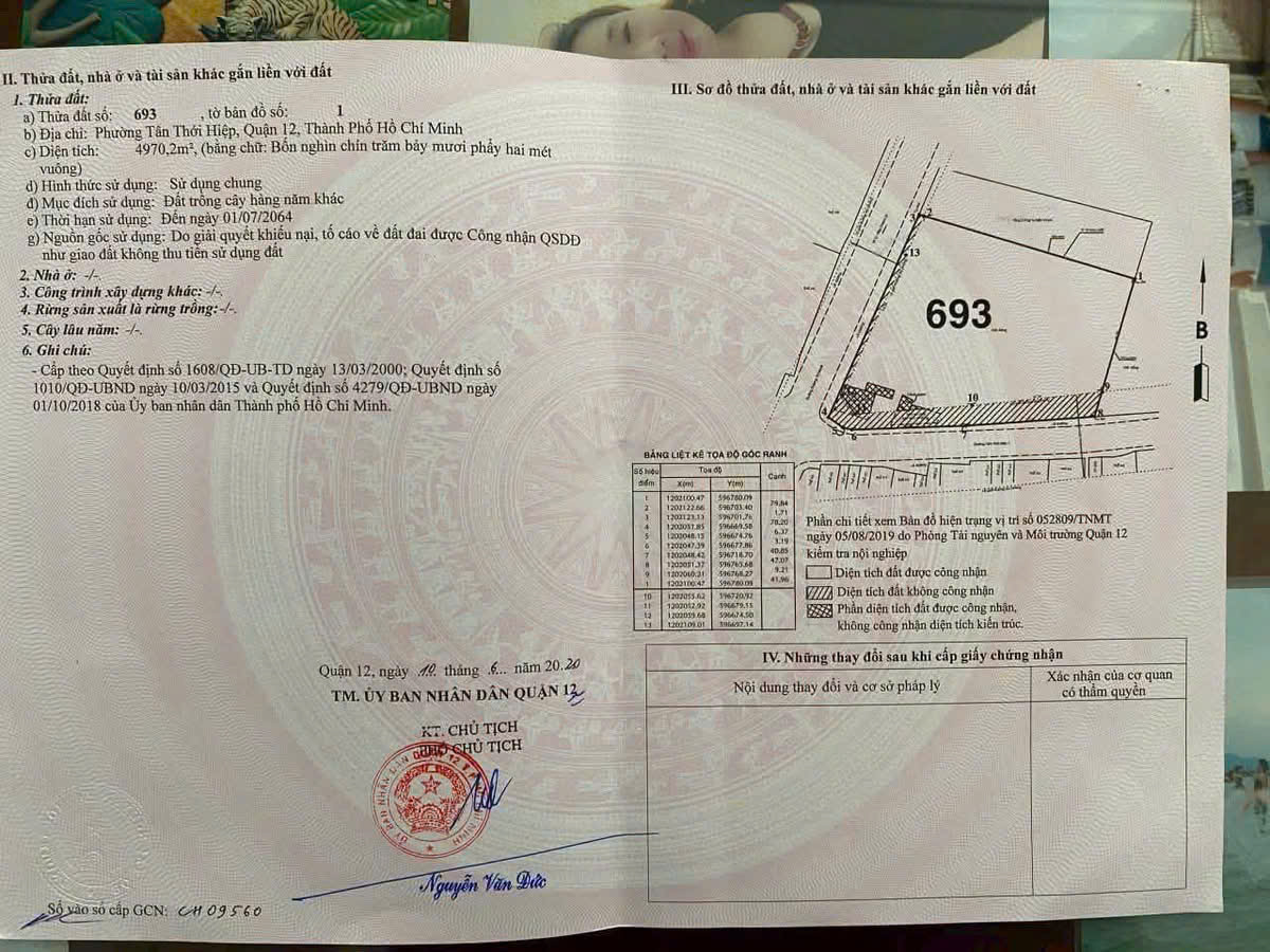 SIÊU PHẨM GÓC 2 MẶT TIỀN TRUNG TÂM Q12 – QUỸ ĐẤT GẦN 5.000M² CỰC HIẾM 16007664