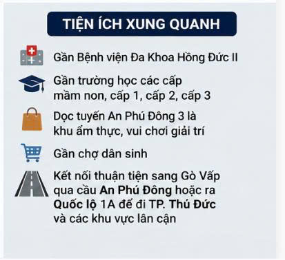 CHỦ GẤP BÁN 2.292M² MẶT TIỀN AN PHÚ ĐÔNG 3 – NGANG 33M  CHỈ 50 TỶ 16007920