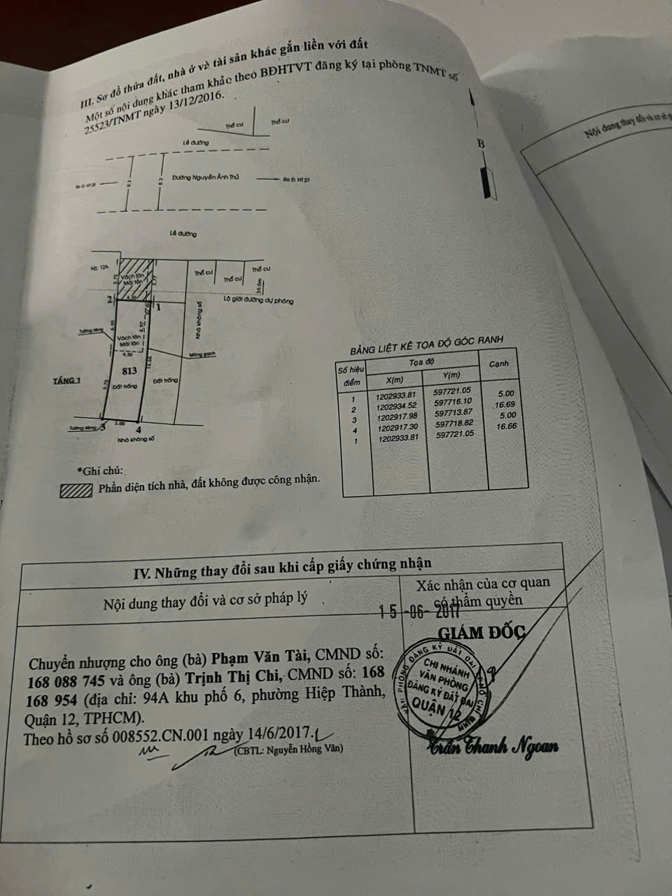 CĂN DUY NHẤT MẶT TIỀN NGUYỄN ẢNH THỦ, Q12 – DÒNG TIỀN CỰC TỐT! 16007938