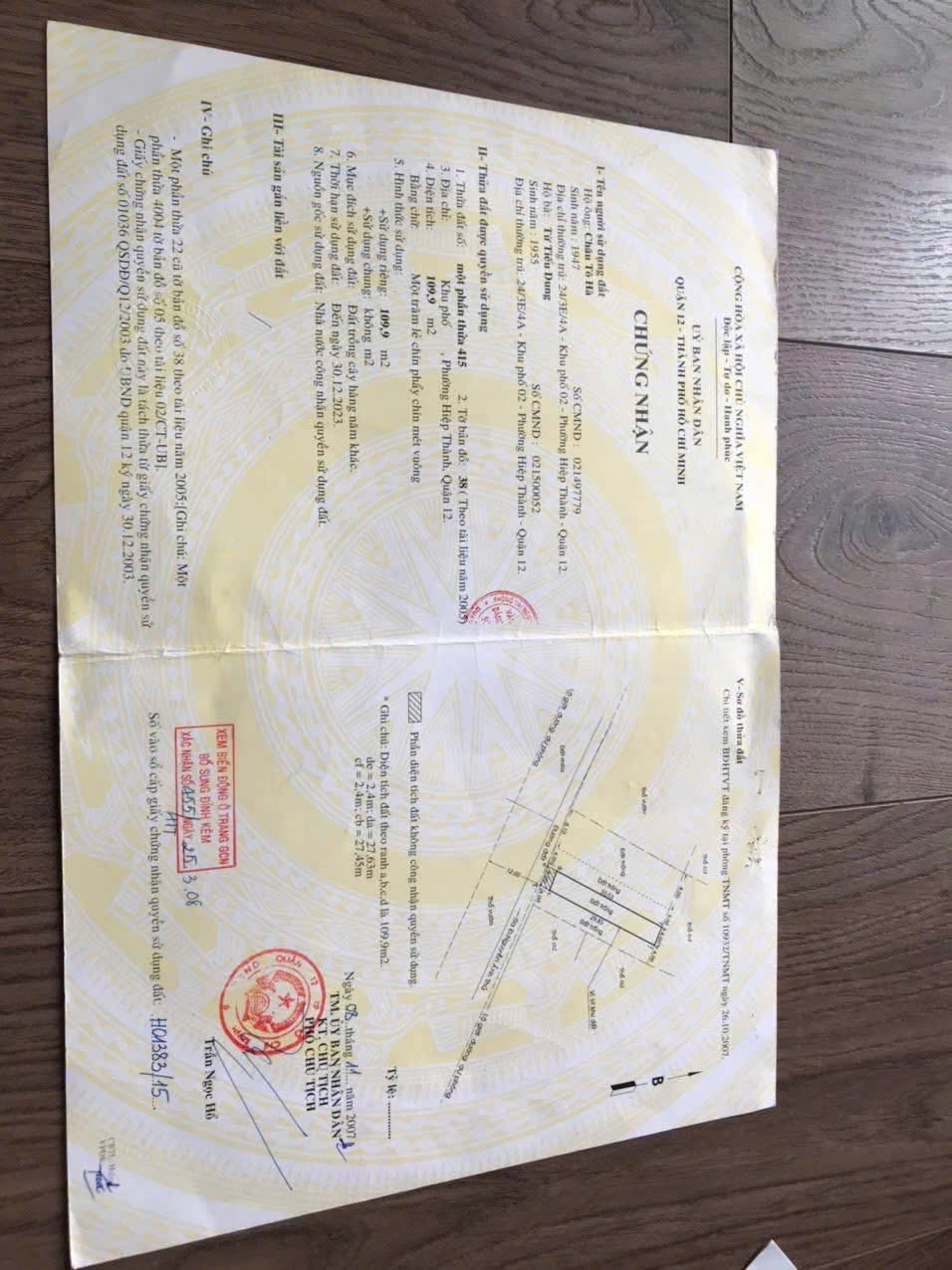 NGỘP BANK GIẢM SỐC 1,5 TỶ – 2 NỀN SHR KẾ HIỆP THÀNH CITY 16007962