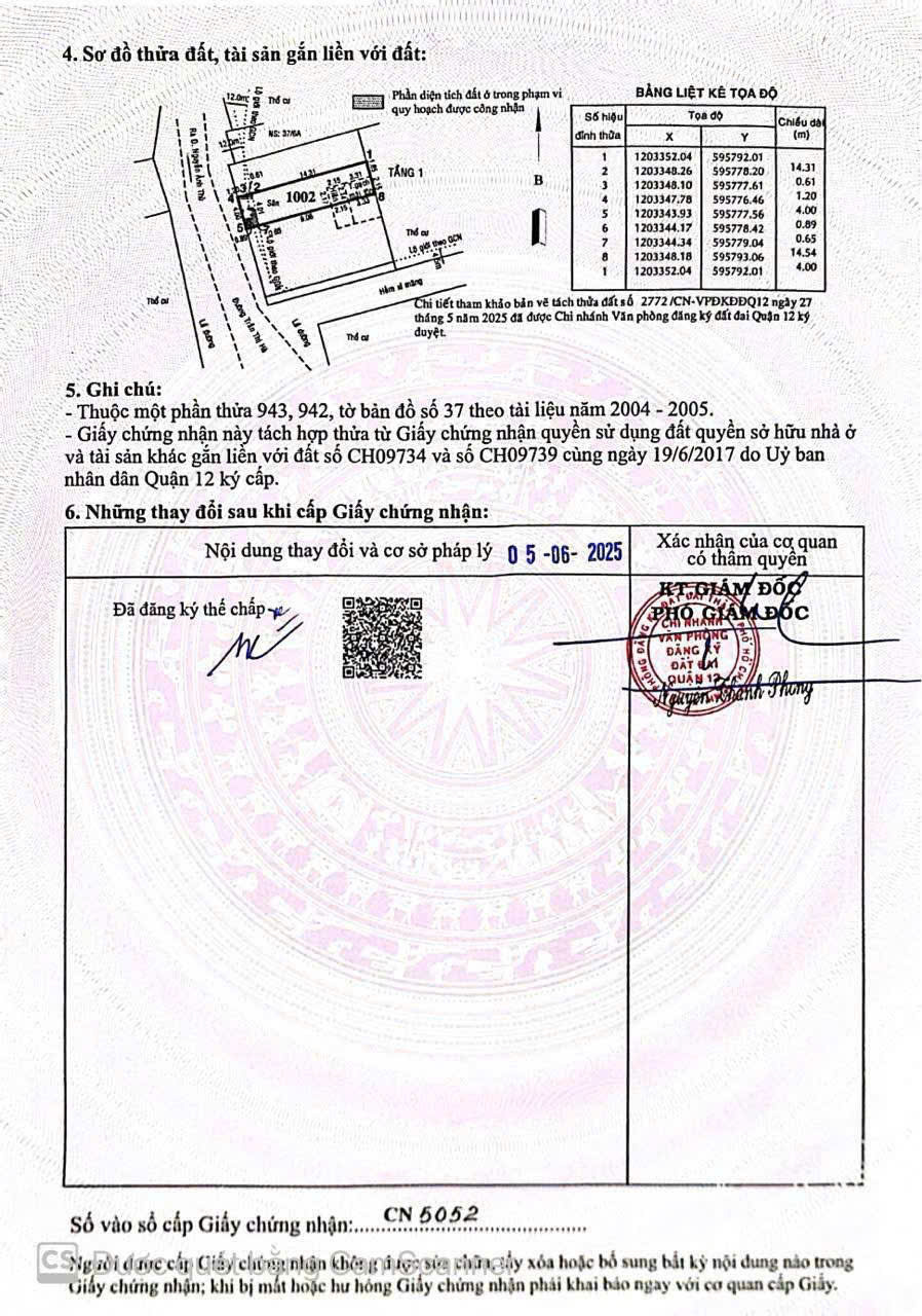3 LÔ ĐẤT ĐẸP – MT TRẦN THỊ HÈ, P. HIỆP THÀNH, Q12 – GIÁ TỐT CHO NHÀ ĐẦU TƯ 16007992