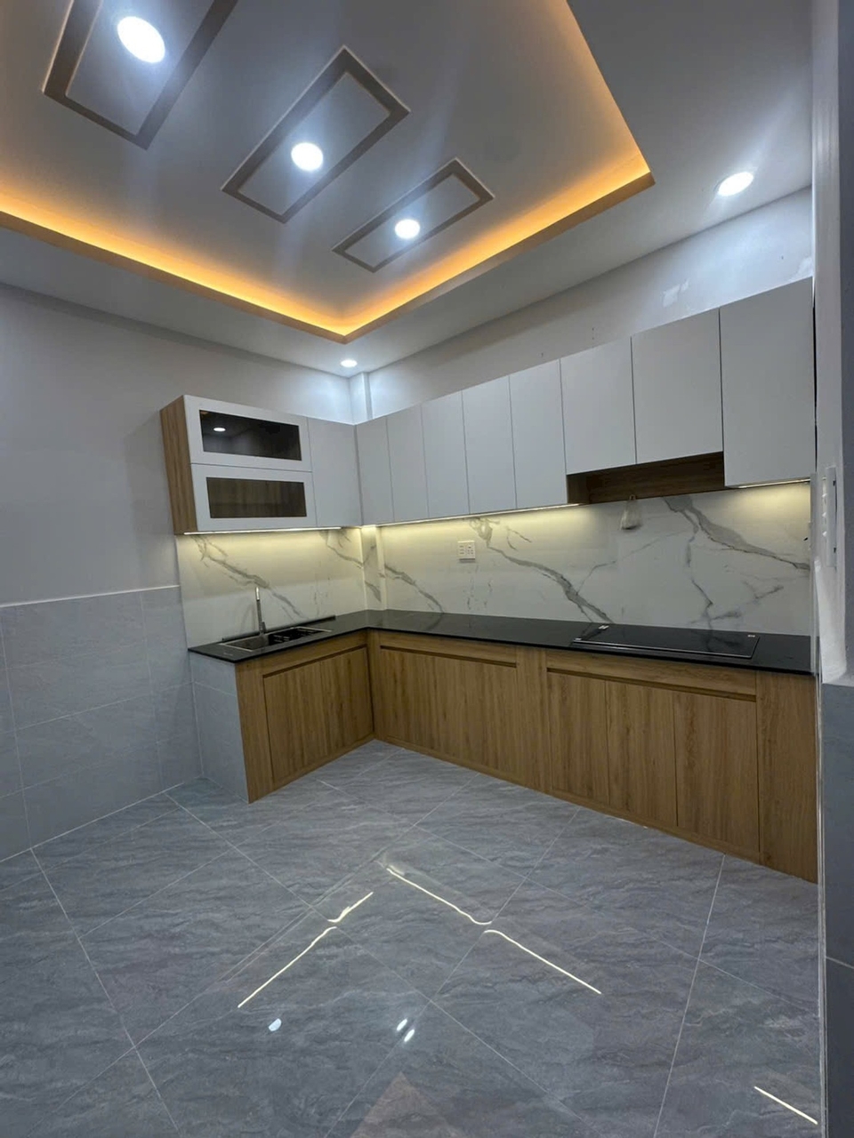 [O2913] Nhà Hẻm Ôtô mới ở ngay gần Chợ Xóm Mới, Lê Đức Thọ - Giá 4.x tỷ 16008006