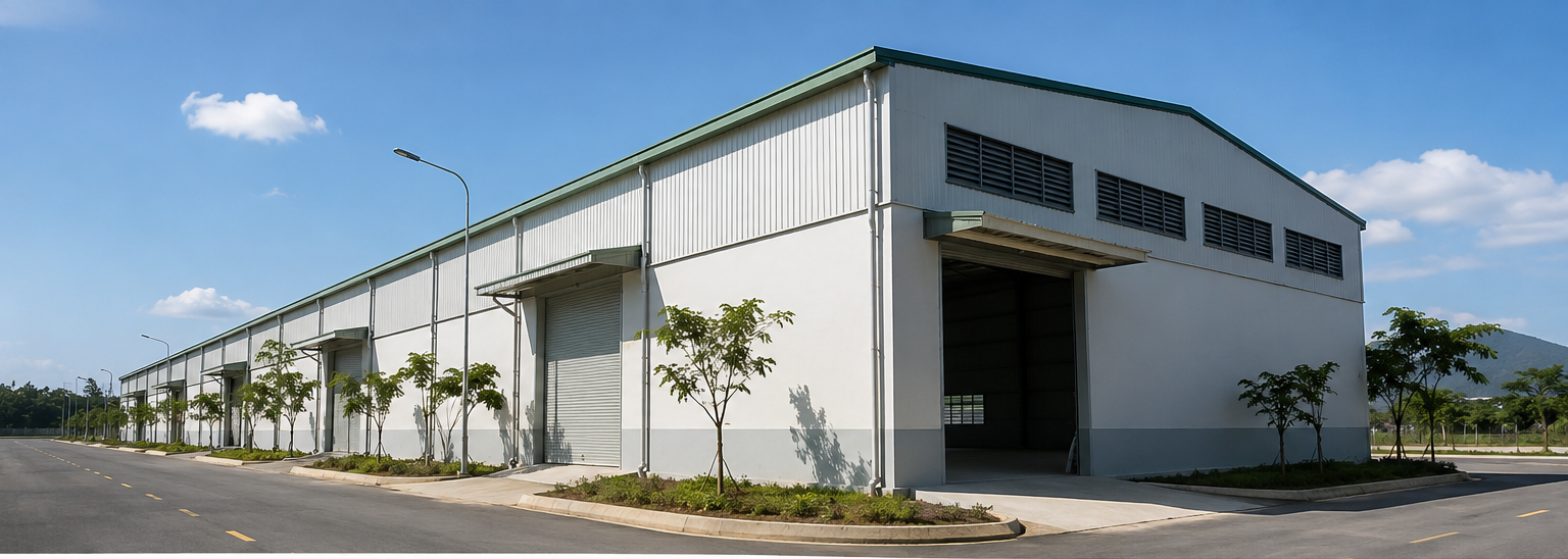 CHO THUÊ KHO – NHÀ XƯỞNG 670M² MỚI 100% TẠI KCN HÒA CẦM 🔥 ĐẦY ĐỦ CÔNG NĂNG – GIÁ TỐT CHỈ 65K/M² 16008017