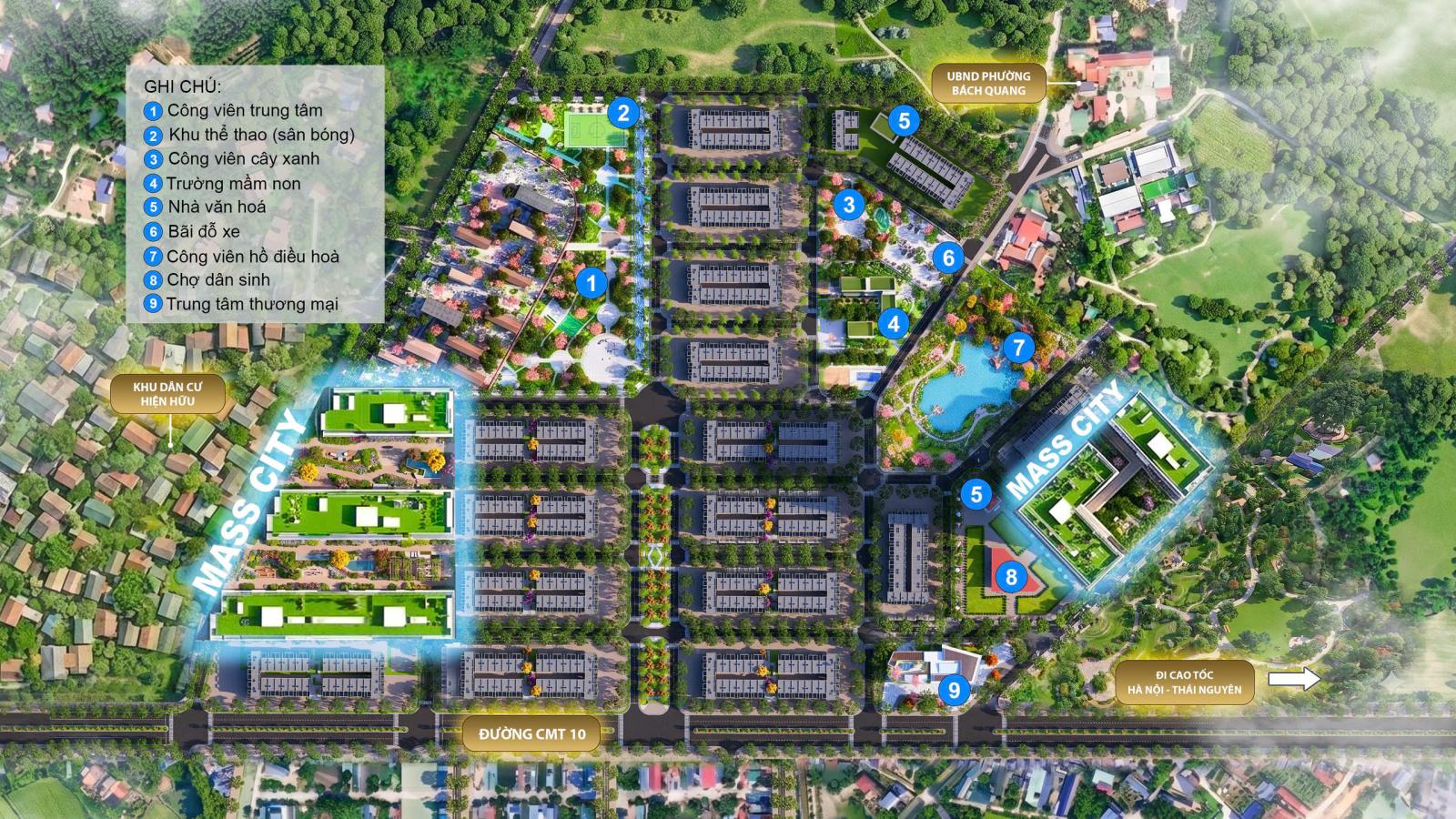 Nhà ở Xã Hội Mass City Thái Nguyên phường Bách Quang 16008180