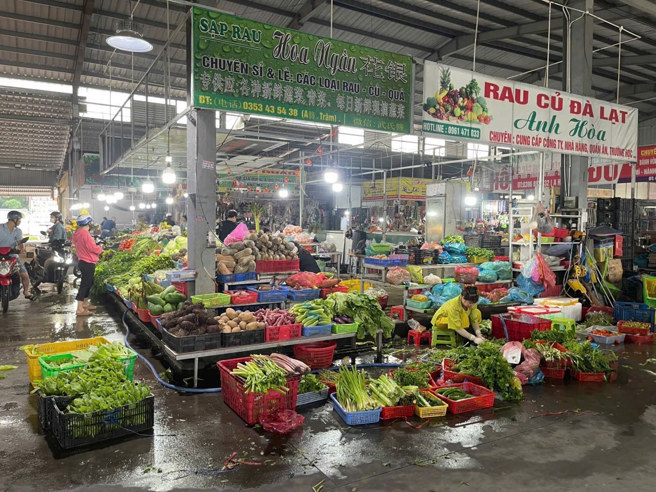CẦN SANG NHƯỢNG Nhanh Sạp Rau  chợ Bà Tri, Đ. Tân Hiệp 17, P. Tân Hiệp, TP. Tân Uyên, Bình Dương 16008187