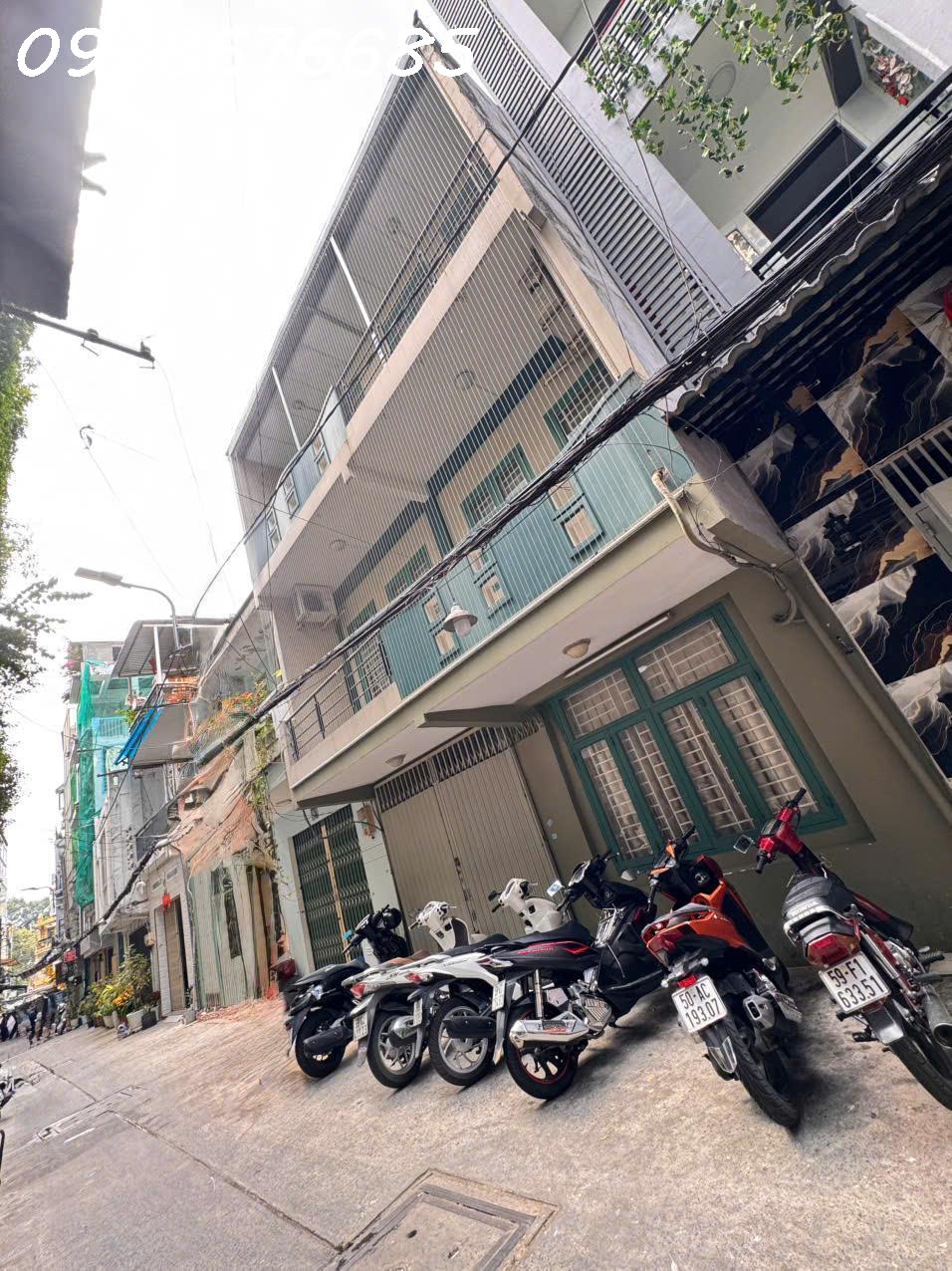 HIẾM NGANG LỚN 6M*8,5M- BÁN NHÀ 4 TẦNG MẶT TIỀN XE HƠI NGỦ TRONG NHÀ Đ.VÕ VĂN TẦN, QUẬN 3 - CHỦ 1 16008317