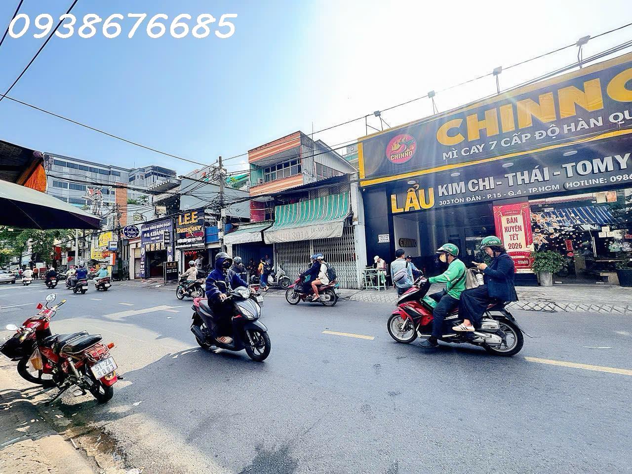 DIỆN TÍCH SIÊU KHỦNG HƠN 400M2 FULL THỔ- BÁN NHÀ MẶT TIỀN Đ.TÔN ĐẢN, QUẬN 4- DÒNG TIỀN HƠN 16008330