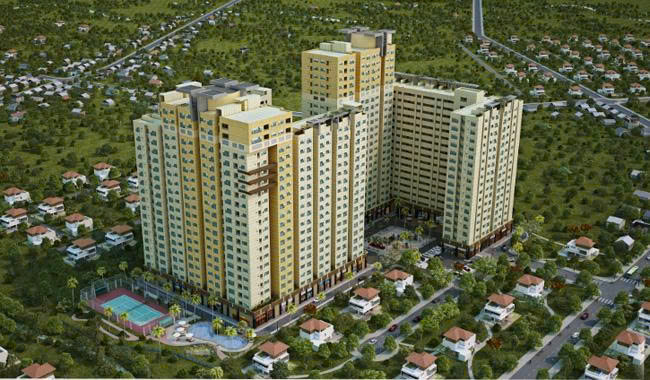 Bán shophouse tại chân đế chung cư 16008353