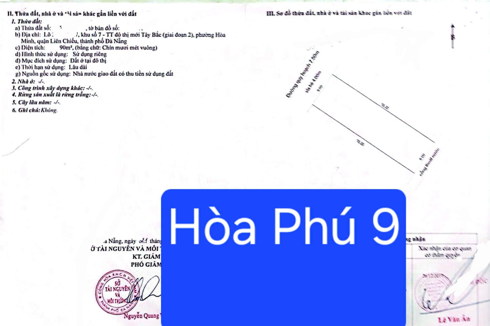 🔴💥Bán đất đường 7,5m đường Hòa Phú 9 (Gò Nảy 6) - rẽ nhất thị trường 16008395