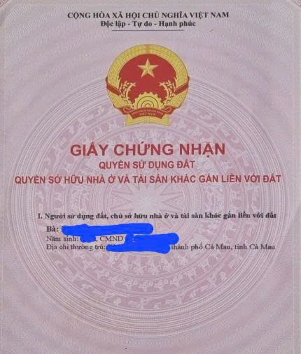 CHÍNH CHỦ CẦN BÁN NHÀ và ĐẤT + 2 PHÒNG TRỌ –  VỊ TRÍ ĐẸP TẠI PHƯỜNG 8 - TP. CÀ MAU 16008619