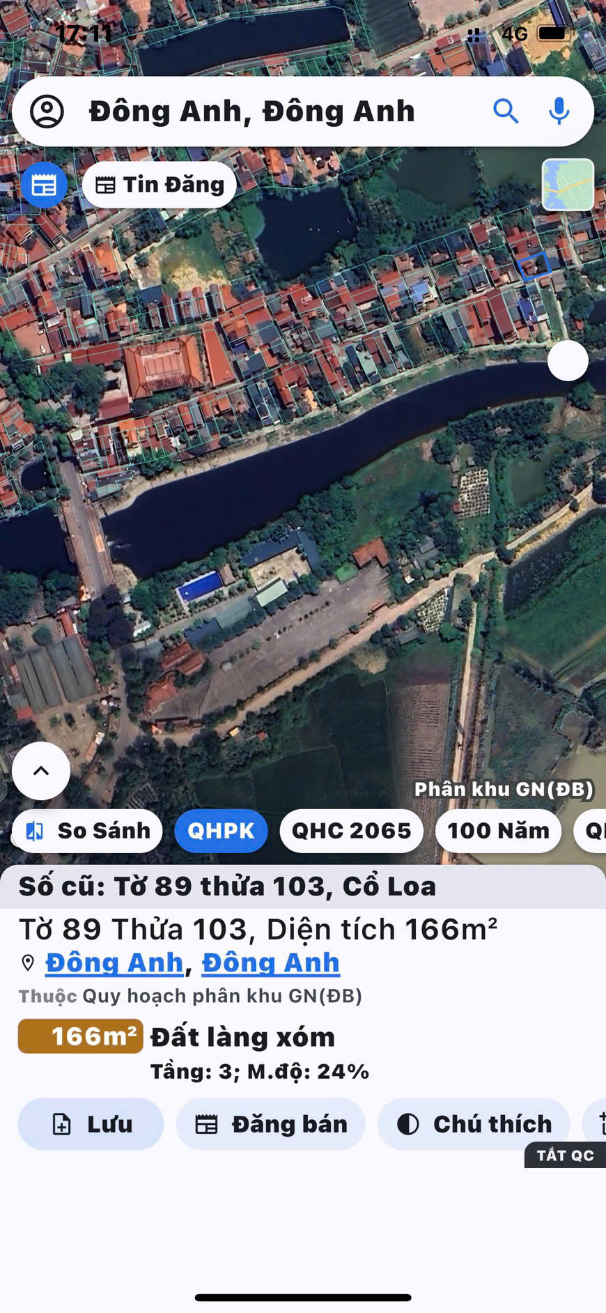 CHÍNH CHỦ BÁN 66M2 ĐẤT PHỐ CHỢ SA – CỔ LOA, ĐÔNG ANH, HÀ NỘI 16008637