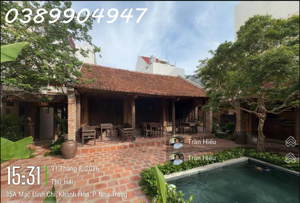 CHO THUÊ NHÀ VƯỜN PHỐ CỔ MẶT TIỀN ĐƯỜNG MẠC ĐỈNH CHI KHU BÀN CỜ TRUNG TÂM NHA TRANG – DIỆN TÍCH ĐẤT 16008716