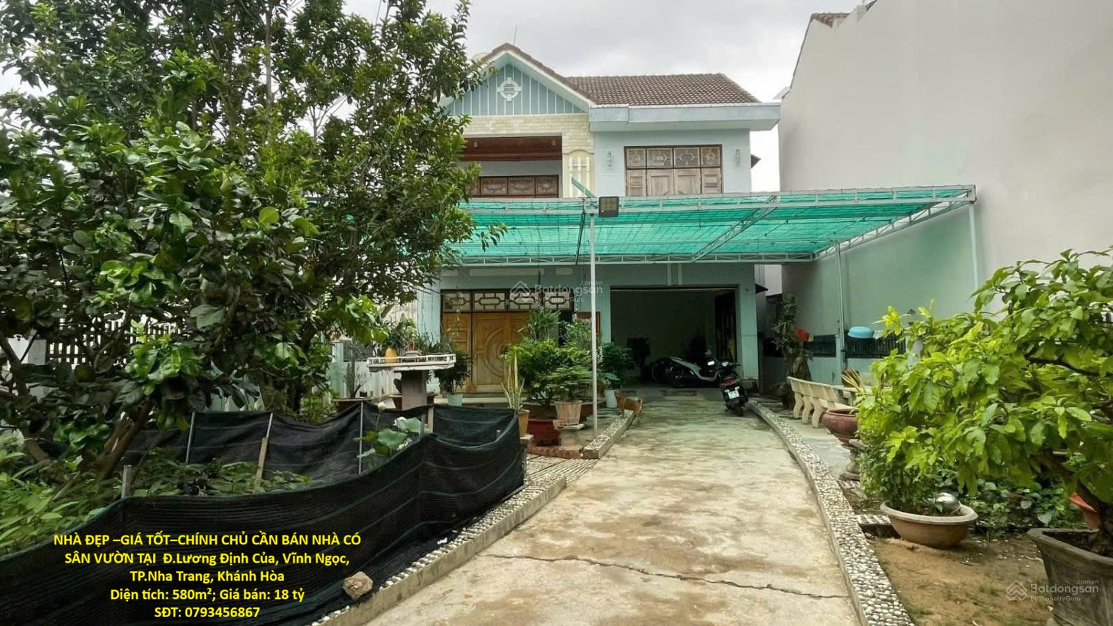 NHÀ ĐẸP –GIÁ TỐT–CHÍNH CHỦ CẦN BÁN NHÀ CÓ SÂN VƯỜN TẠI  Đ.Lương Định Của, Vĩnh Ngọc, TP.Nha Trang, 16008877